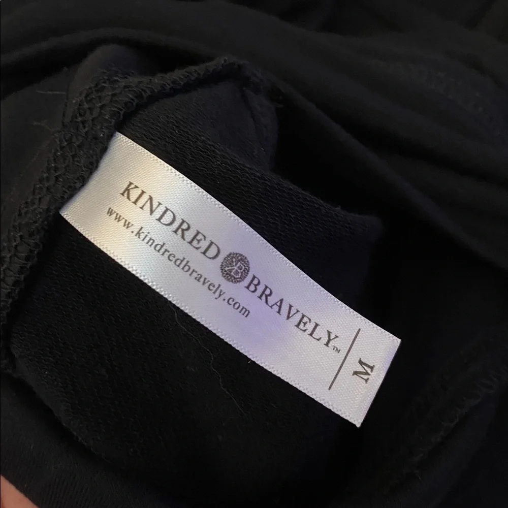 Kindred Bravely Wireless Nursing & Maternity Sleep Bra Black Medium - Picture 8 of 9